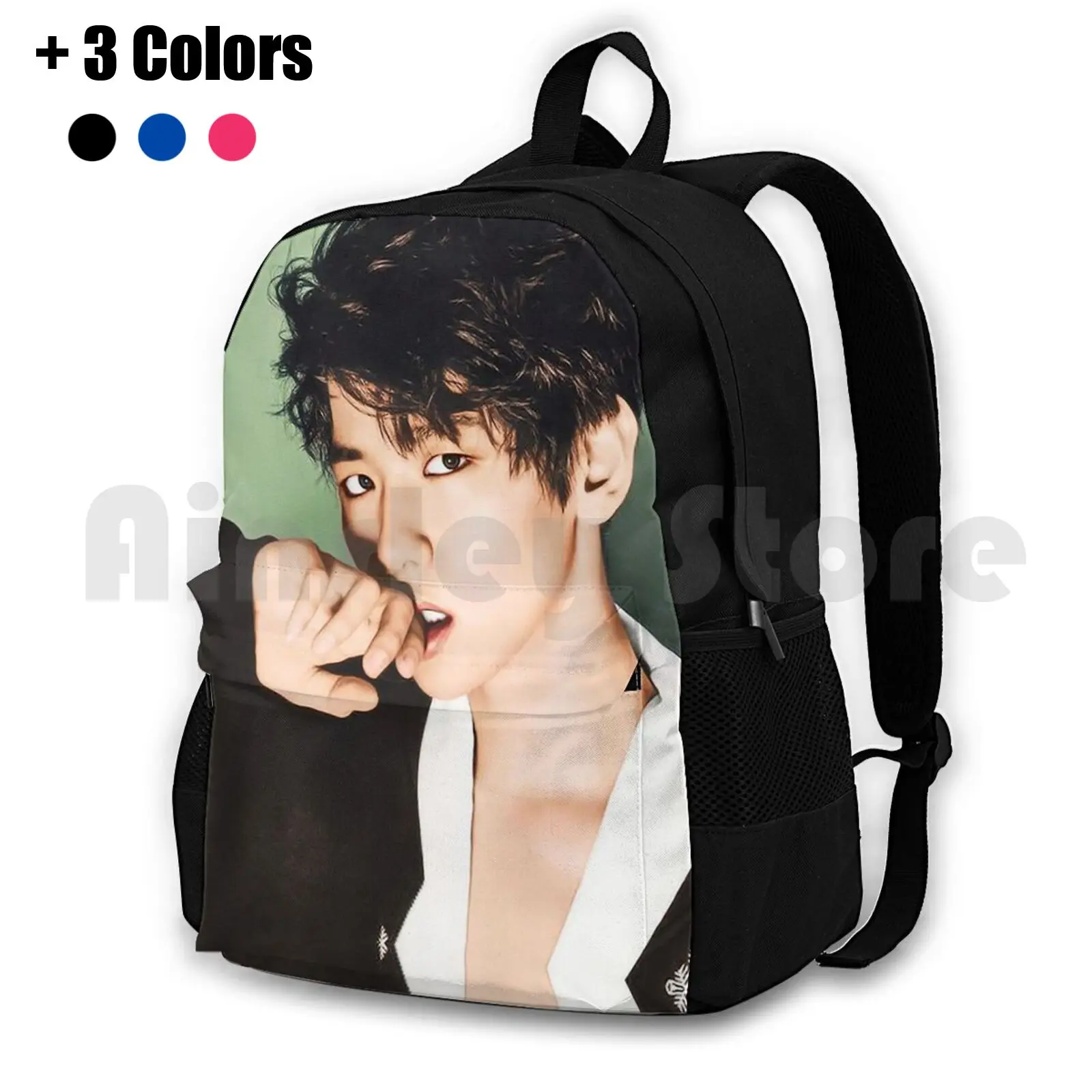 Baekhyun Outdoor Hiking Backpack Riding Climbing Sports Bag Exodus Planet Exact Kpop Boybands Kpop Boy Bands For Life Coming