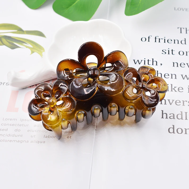 Vintage Hair Clips for Women Hairclip Elegant Flower Claw Clip Fashion Crab for Hair Girls Claw Clip Hair Clip Hair Accessories