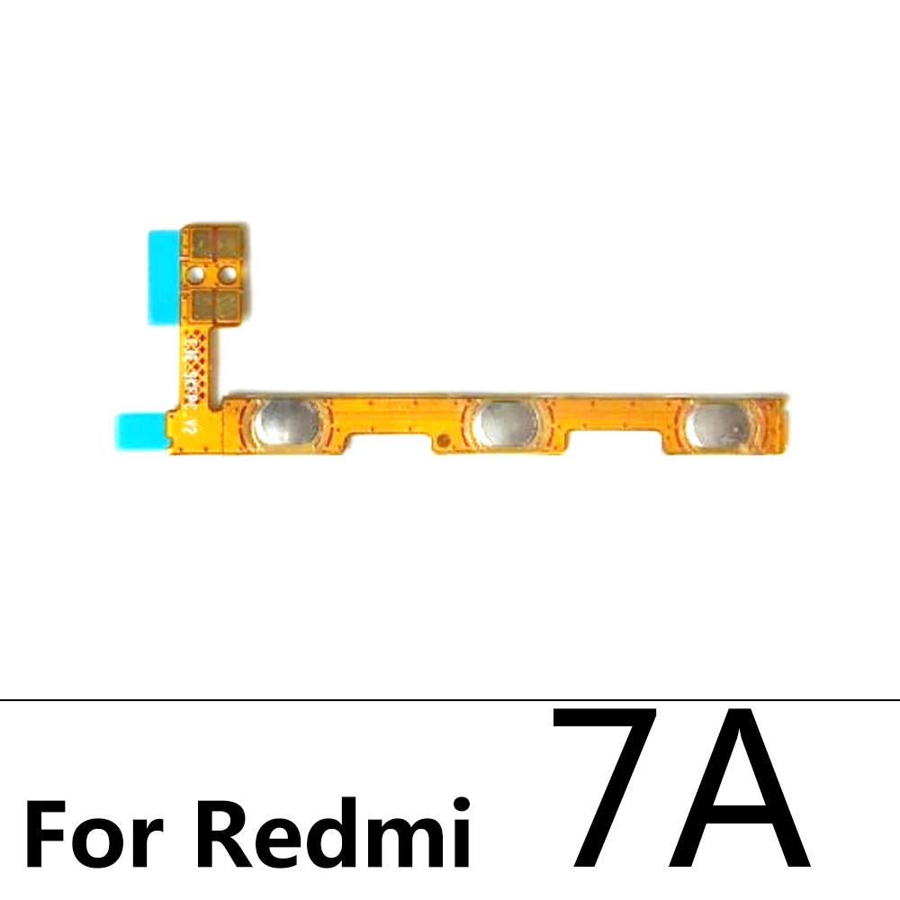 Tập Công Tắc Điện Trên Tắt Bên Phím Cáp Mềm Cho Xiaomi Redmi 7 9 4A 5A 6/6A 7A 8/8A 9A Redmi 5 Plus 4 Pro K30