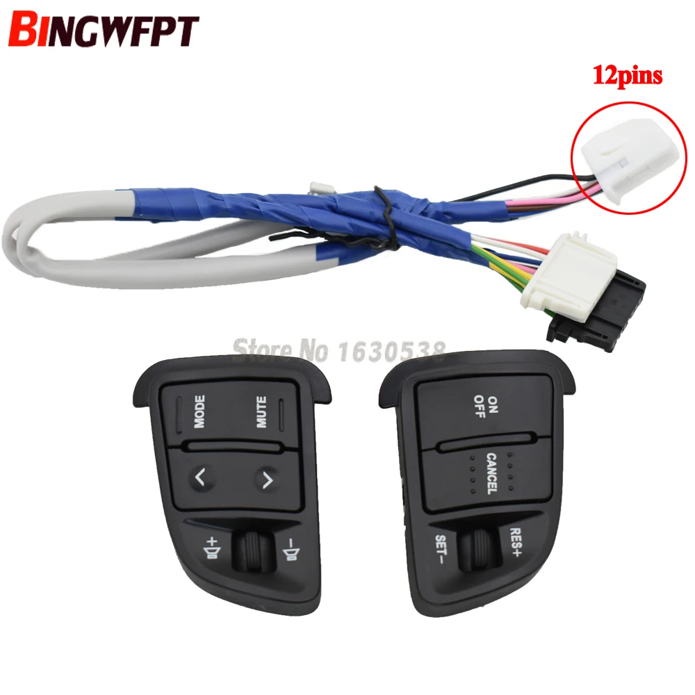 Cruise Control For KIA Sportager 2011-2014 2016 Steering Wheel Button Control Audio Buttons Volume Modification Switch