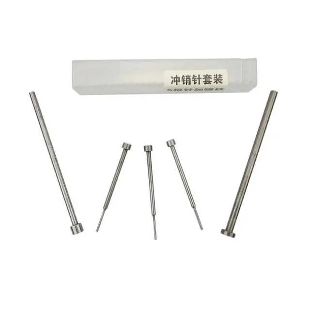 

CLS03078 5PCSset Pin Easier Tools For Flip Folding Key Fix Key Blade Into Flip Key Or Remove Pin Take Out Blade Fixing Tool Set