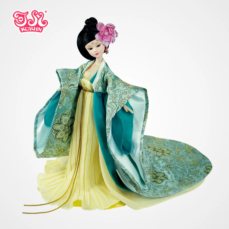 High end collection hand made gift Chinese fashion doll Kurhn Doll- Yang Guifei #9018-1