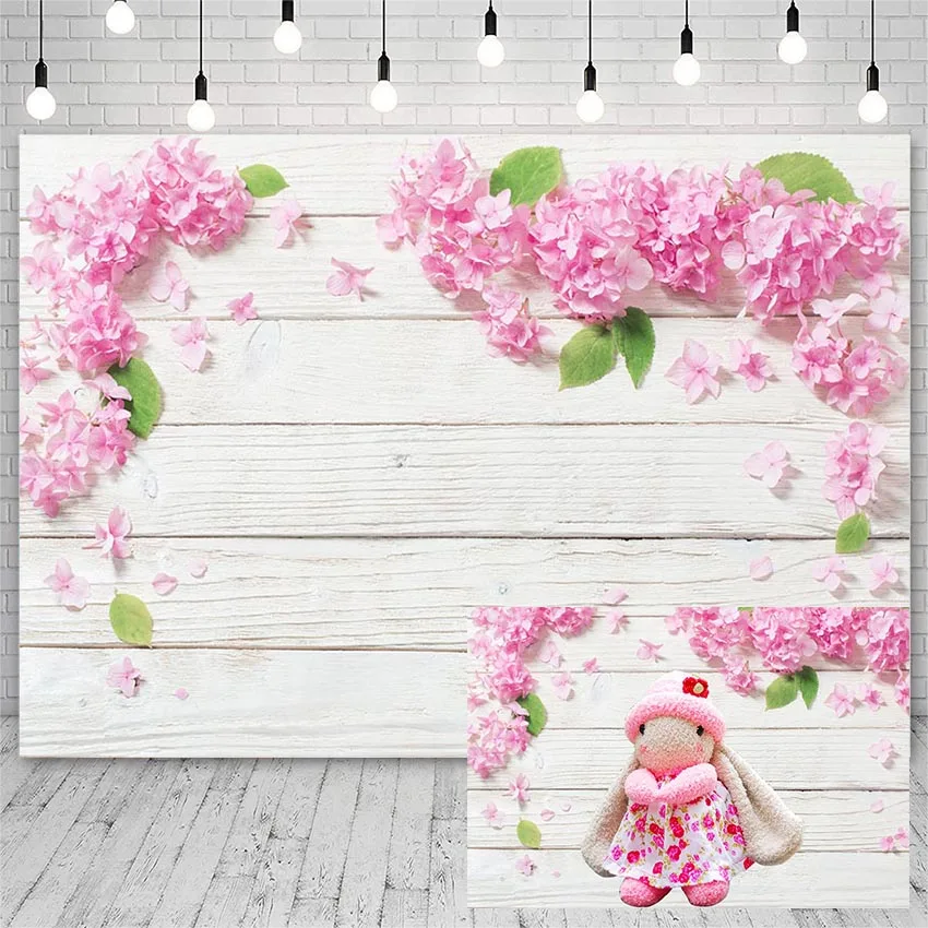 Avezano Backdrops Wedding Engagement Bridal Shower Party Pink Flowers Decoration Photography Background Photo Studio Photophone