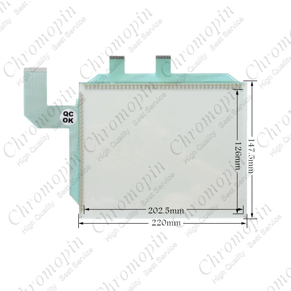 Touch screen for Mitsubishi A975GOT-TBDB HMI with Overlay digitized 365 days Warranty for Touch Panel A970GOTTBACH