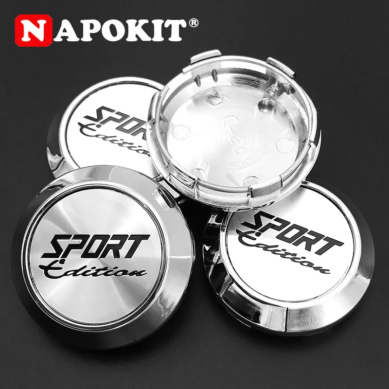 4PCS 60mm Sport Rim Car Wheel Center Cap For LADA TOYOTA NISSAN Hyundai KIA Audi For Enkei Rays Volk Advan Vossen OZ Racing Rims