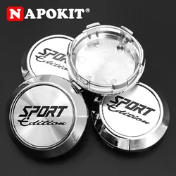 4PCS 60mm Sport Rim Car Wheel Center Cap For LADA TOYOTA NISSAN Hyundai KIA Audi For Enkei Rays Volk Advan Vossen OZ Racing Rims