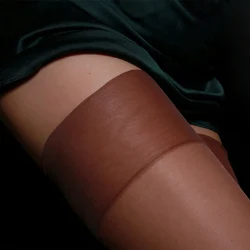 Super Long 110cm Pure Nylon Thigh High Stockings Women Sexy 10D Ultra Thin Transparent Medias Non-elastic For Garters Belt