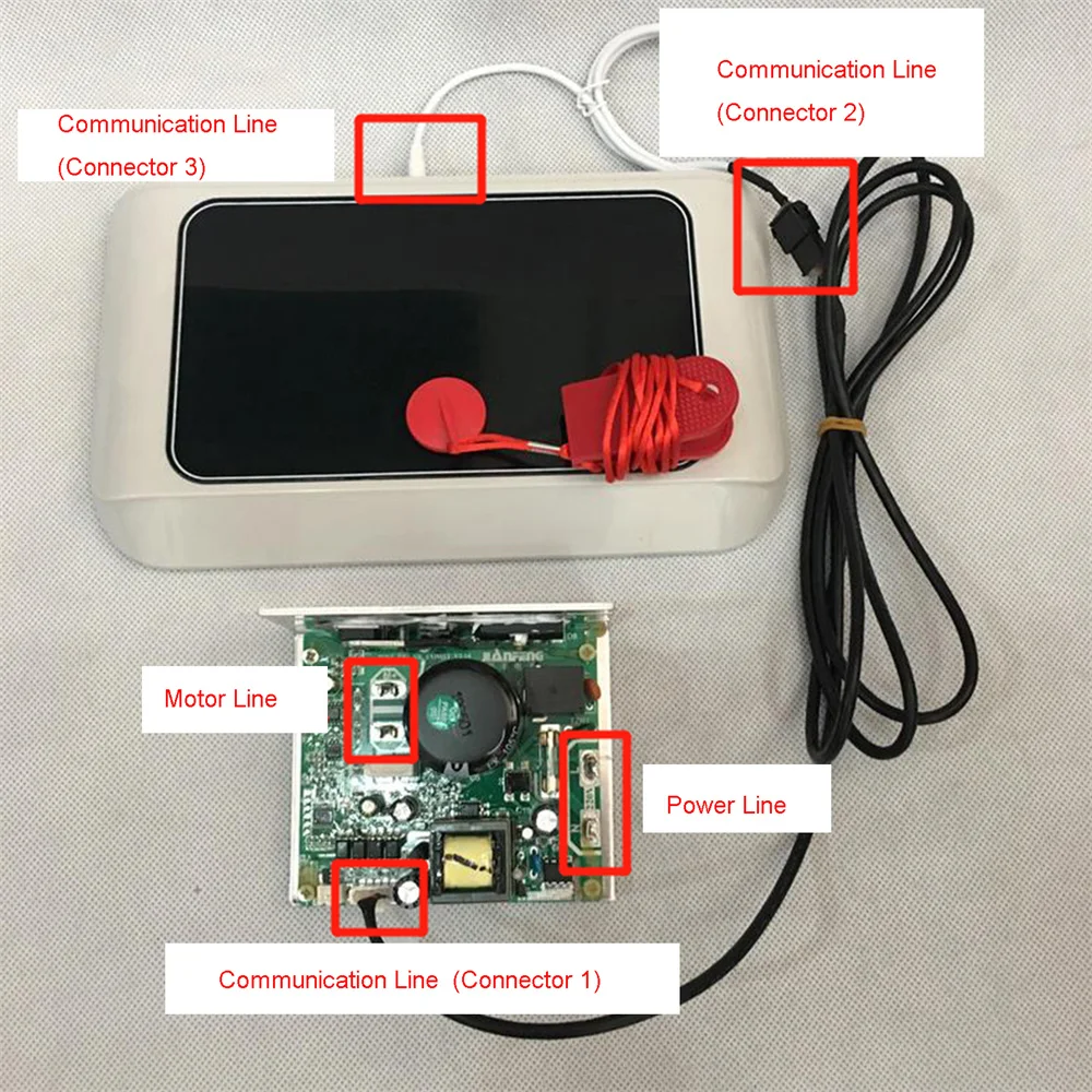 Professional Use Treadmill Controller External Universal Circuit Board for DC 180V Motor Treadmill Repair Part