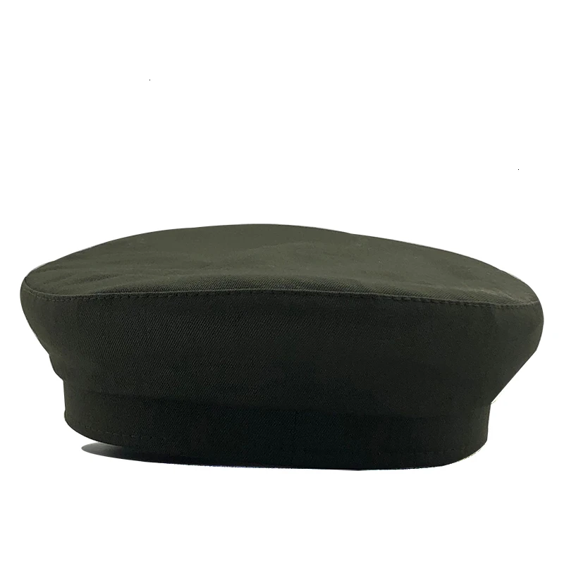 New High Quality Casual Military Cap Man Woman Cotton Beret Flat Hats Captain Cap Trucker Vintage Black Sport Dad Bone Male