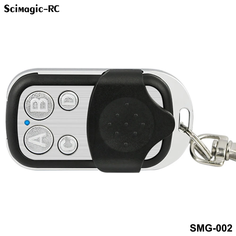 433MHz Garage Remote Control 100% Compatible With 433.92MHz Fixed Code Gate Control Keyfob Transmitter