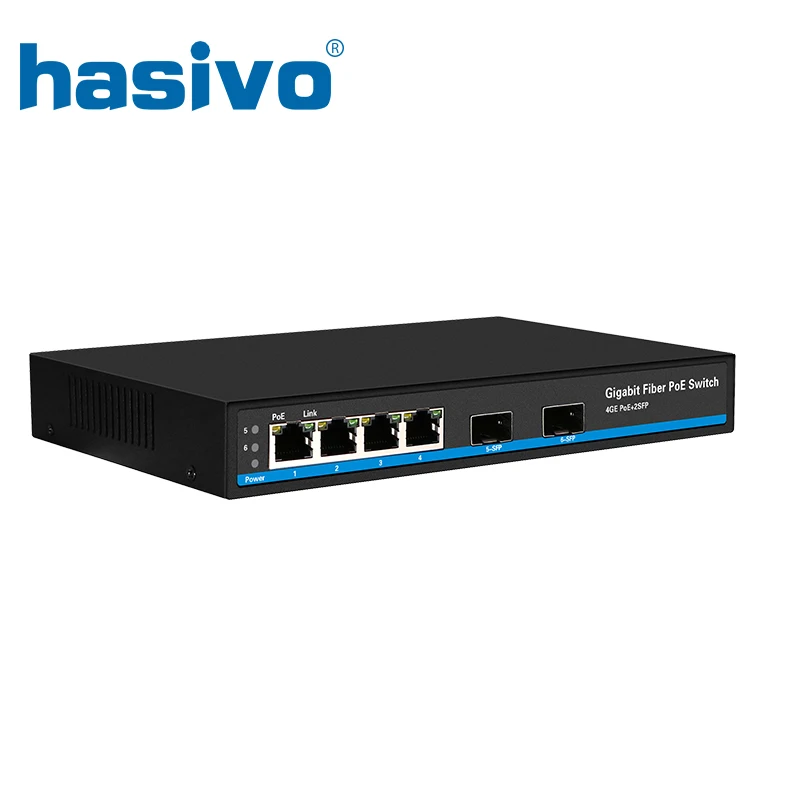 Gigabit 4  8 port Poe Switch support IEEE802.3af/at IP cameras and Wireless AP 10/100/1000Mbps with 1 gigabit uplink+1 SFP