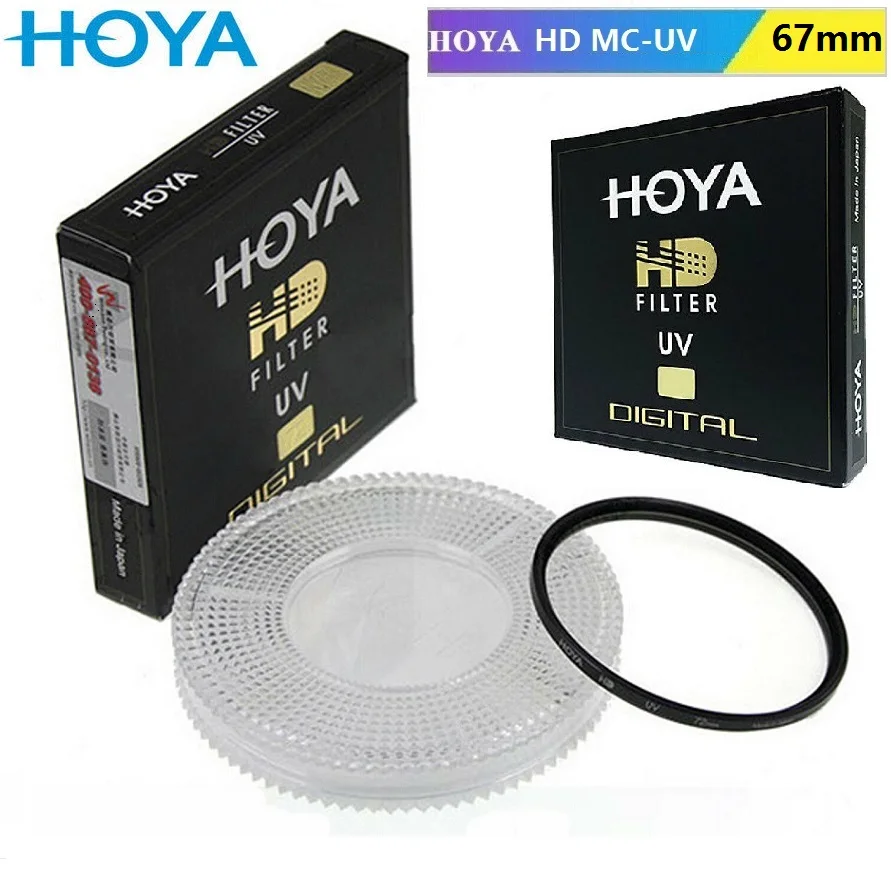 

Original HOYA HD MC-UV 67mm Hardened Glass 8-layer Multi-Coated Digital UV Ultra Violet Filter for Nikon Canon Sony Camera Lens