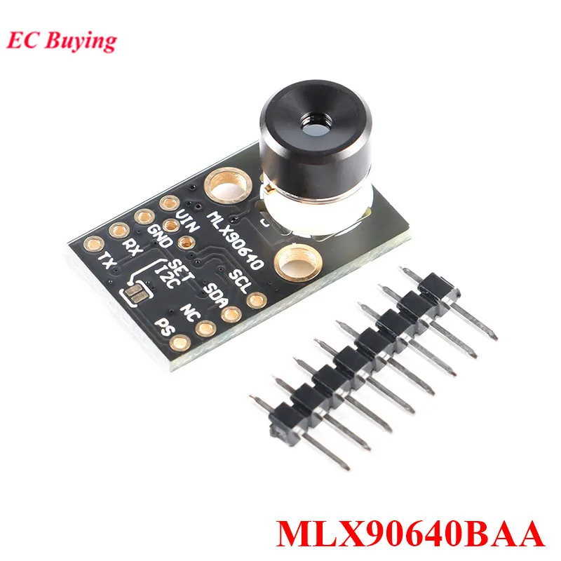 MLX90640BAA MLX90640BAB MLX90640 GY-MCU90640 IR 32*24 Dot Matrix Infrared Temperature Array Sensor Thermal Imager Module AMG8833