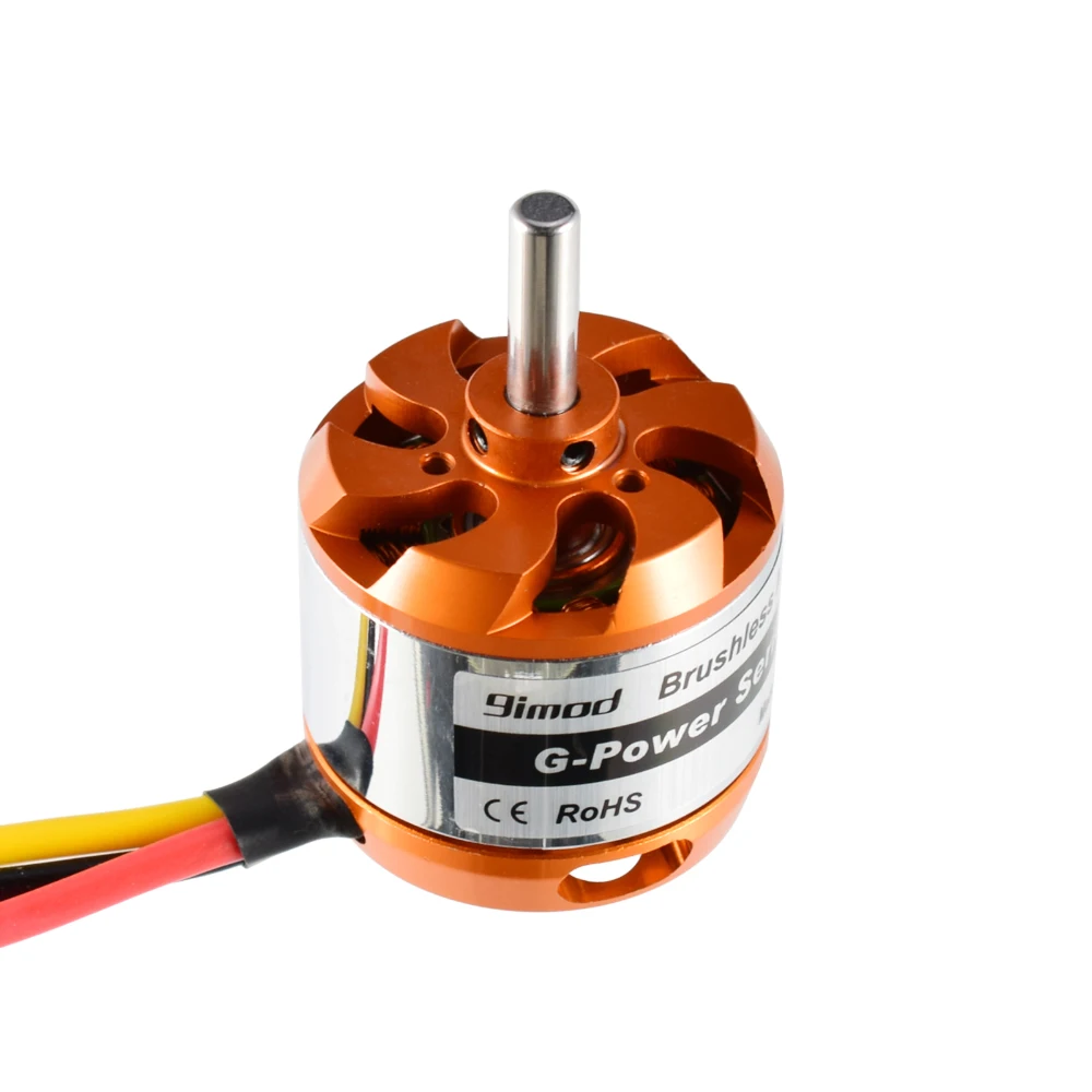 New Arrival 9imod D3536 1000KV / 1250KV / 1450KV Brushless Outrunner Motor For Mini Multicopters RC Plane Aircraft