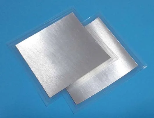 Indium Sheet Indium Foil 99.995% Dimensions: 100mm*100mm*0.15mm, or Size Required.