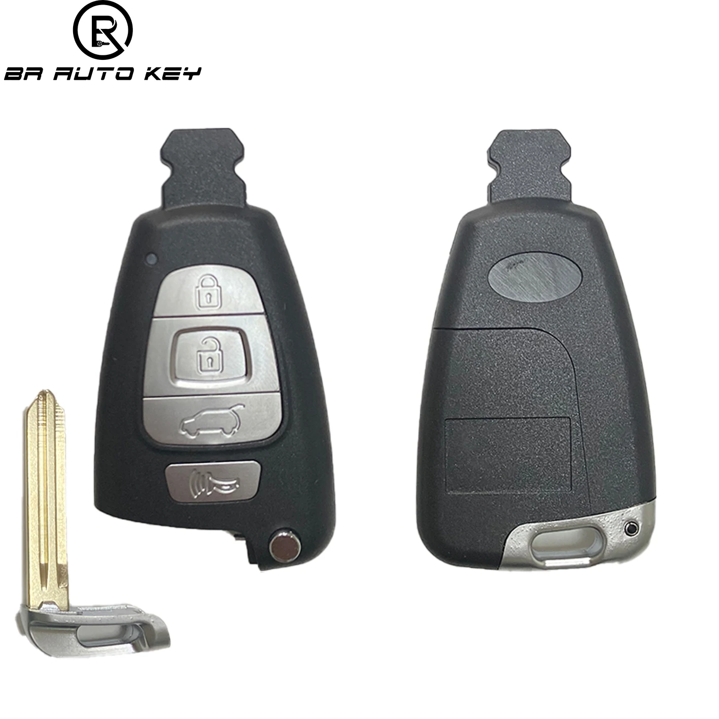 Smart Proximity Remote Car Key Fob for Hyundai Veracruz 2007-2012, 315/434MHZ ID46 Chip Fob 4 Buttons 95440-3J600 3J500