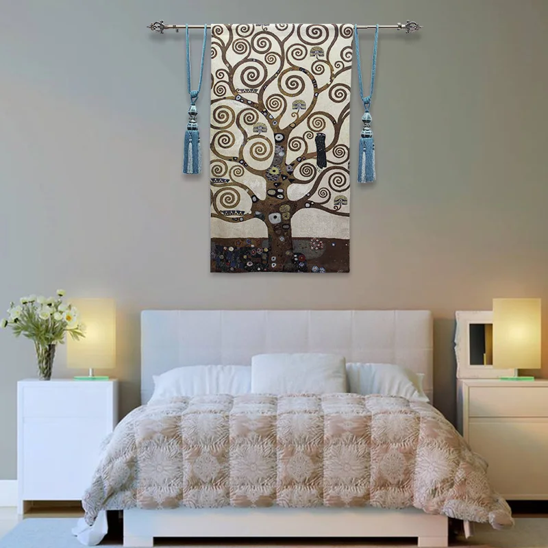 Porch And Corridor Tapestry Wall Hangings Wall Art Tree Of Life 78*138CM