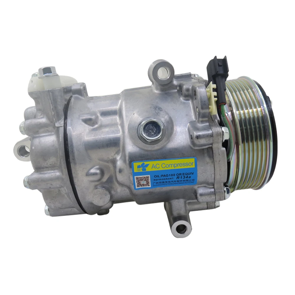 Car AC Compressor For Citroen Jumper For Peugeot Boxer Ford Transit 2.2 1578424 7C1119D629AA 8FK351334281V 1735914 9676552680