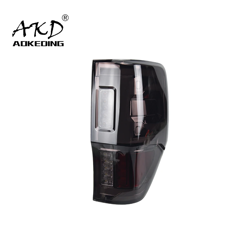 AKD Car Styling for Ford Ranger Tail Lights 2012-2018 Ranger T8 T6 Tail Lamp LED Tail Light DRL Brake Reverse auto Accessories