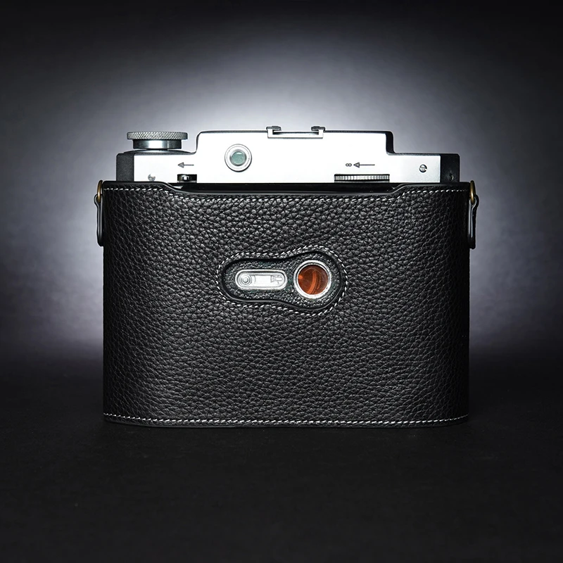 Ręczny aparat fotograficzny skórzana torba ze skóry bydlęcej Body BOX Case dla MAMIYA 6 SIX Camera rękaw ochronny podstawa shell