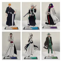 BLEACH Character Standing Sign Anime Figure Kurosaki Ichigo Double-Sided Acrylic Stands Model Desk Decor Props Gift Hot Sale