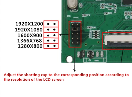 Imagem -06 - Ips Lcd Display Driver Board Monitor Tela Compatível com Hdmi Raspberry pi Banana Laranja pi Mini Computador 13.3 1920x1080