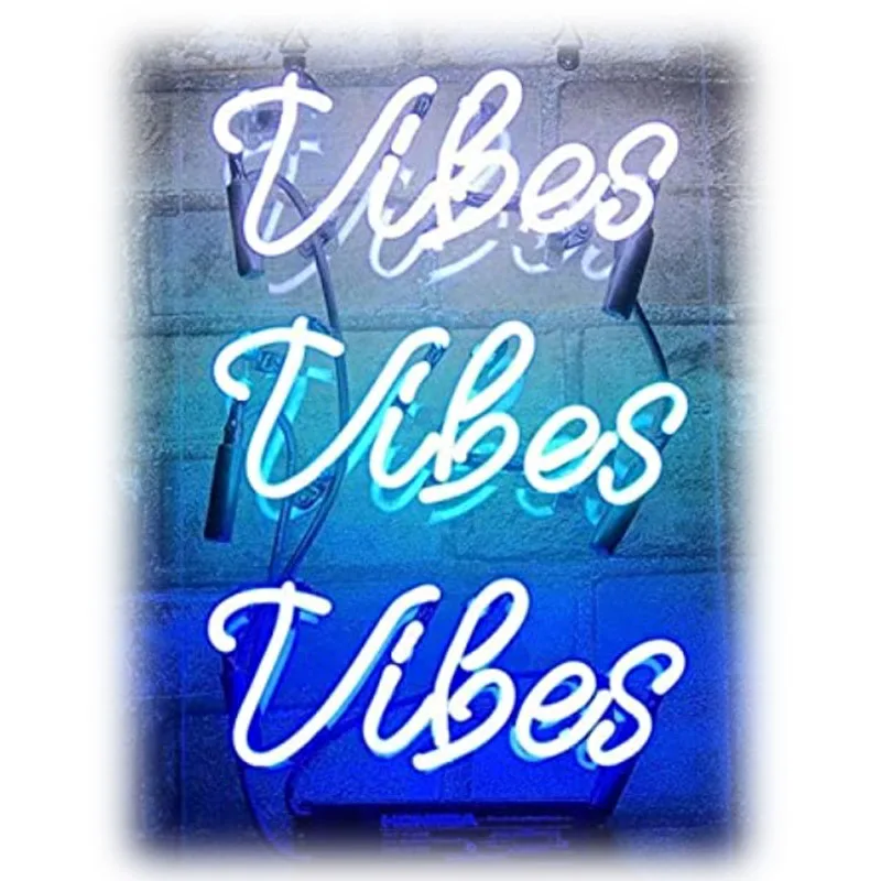 

Неоновая вывеска для Vibes Good Vibes неоновая вывеска для магазина отеля Дисплей Бар Настенная клубная вывеска Внутренняя комната Неоновые огни Аниме Декор комнаты