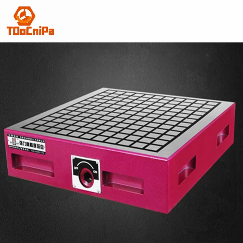 CNC Engraving Machine Disk Super Powerful Computer Gong Permanent Magnet Suction Cup CNC Machining Center Square Magnetic Table