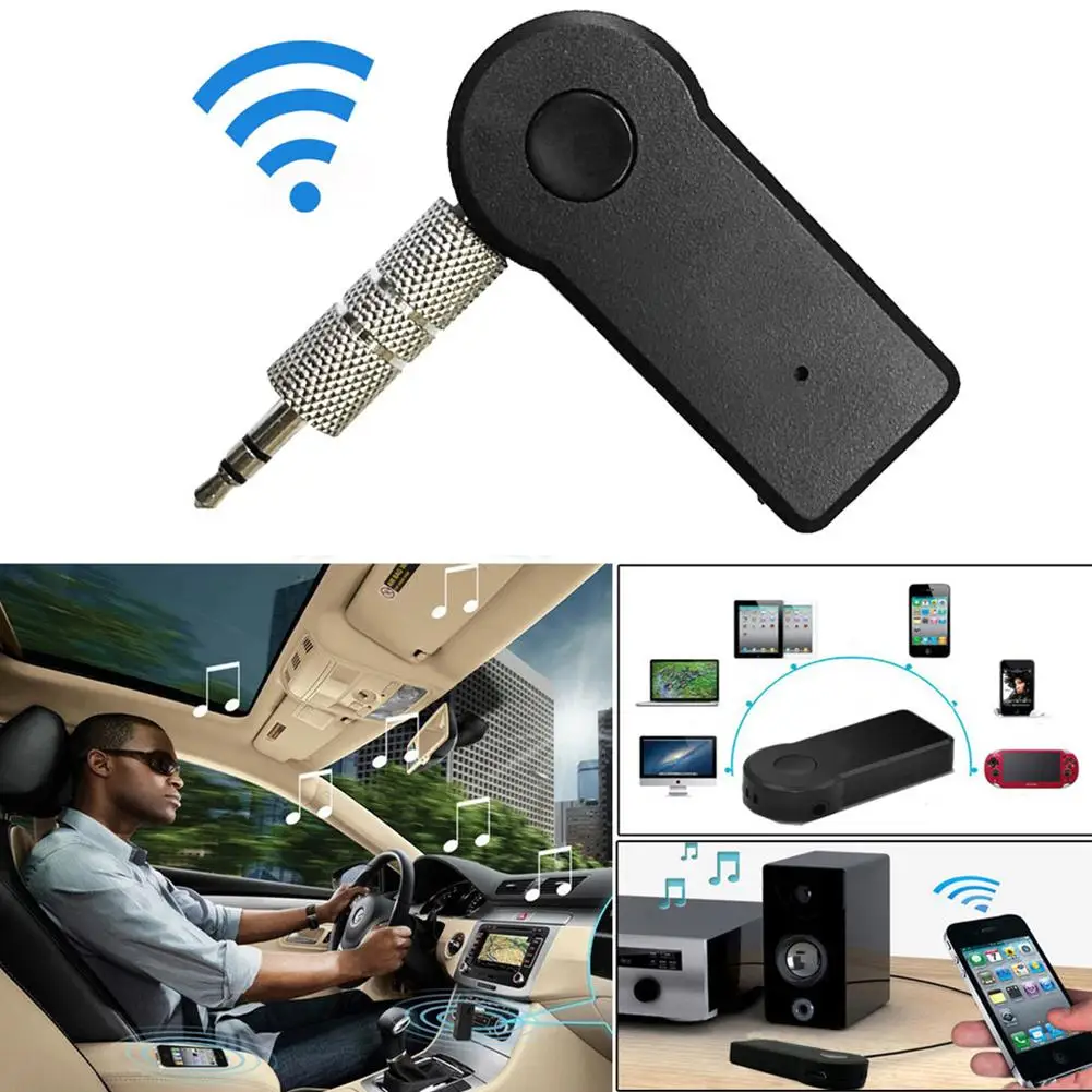 Smart Car Music Blue Tooth Wireless Receiver 3.5mm Wireless Adapter Auto Blue Tooth Adapter Aux Car Stereo Audio Receiver