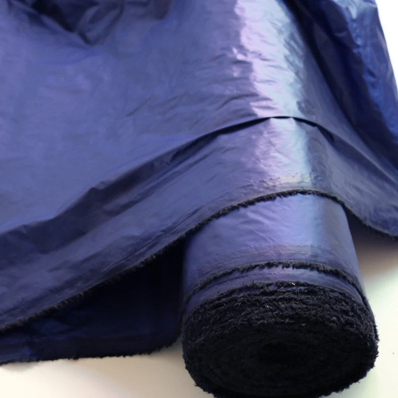 100 cm * 148 cm glänzendes, nach unten beweisendes Material, Stoffschattierung, blaue Burgunder-Nylon-Textilien, Cired – Detail 34