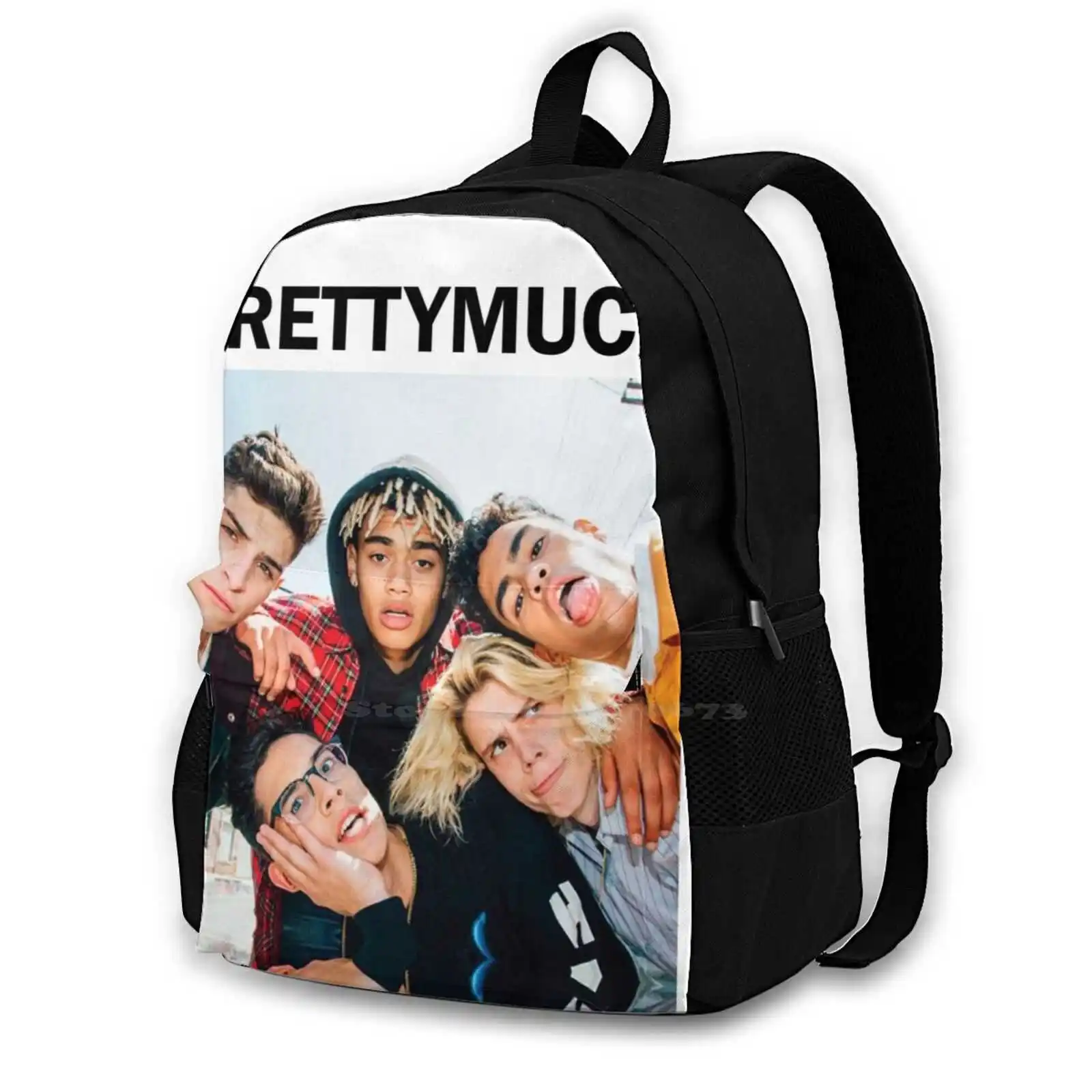 Prettymuch School Bags For Teenage Girls Laptop Travel Bags Austin Nick Mara Edwin Honoret Brandon Arreaga Zion Kuwonu