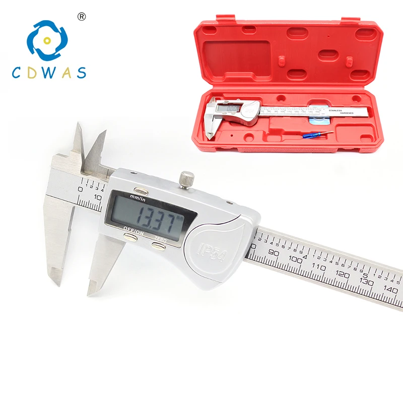 0-150 mm 0.01 IP54 Digital Vernier Caliper Ruler Vernier Caliper Micrometer High Accuracy Calipers Digital For Measuring Tools