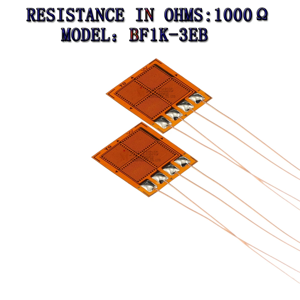 1 шт. BF1K-3EB Полный мостовой датчик натяжения из фольги, высокоточный датчик давления