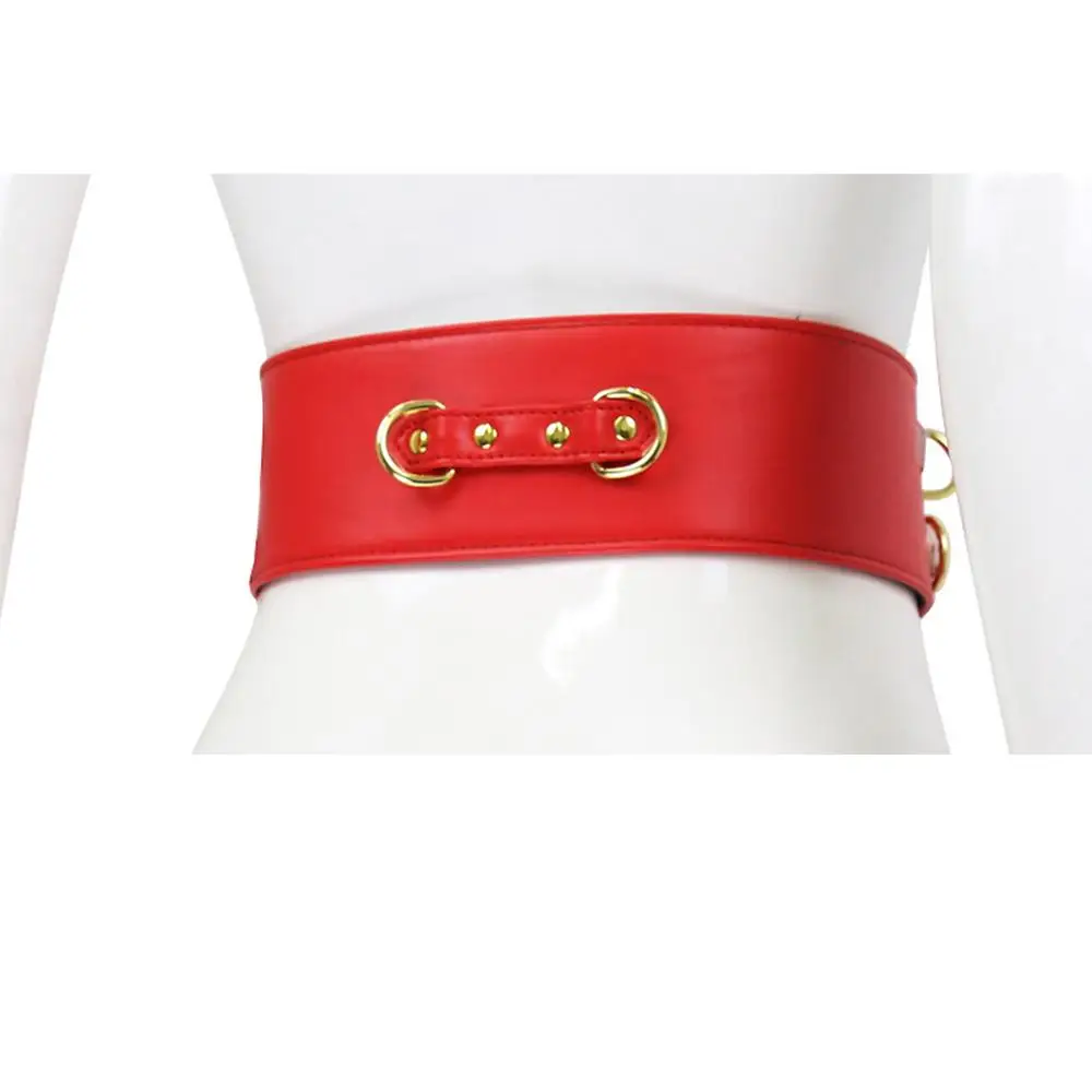 Thierry Bondage Restraint Waistband with D-Rings Fetish Waist Belt BDSM Adult Games Sex Toys for Women