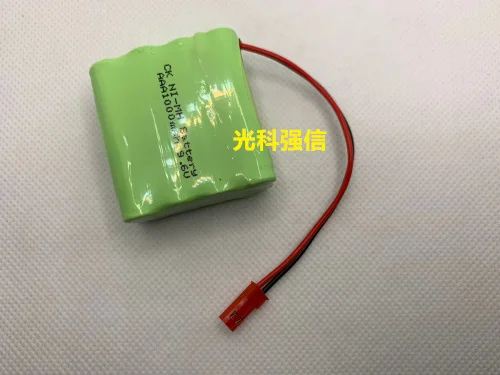Brand new authentic AAA 9.6 V 1000 mah ni-mh battery NI MH - three line medical robot toy model aircraft JST sweeps the floor