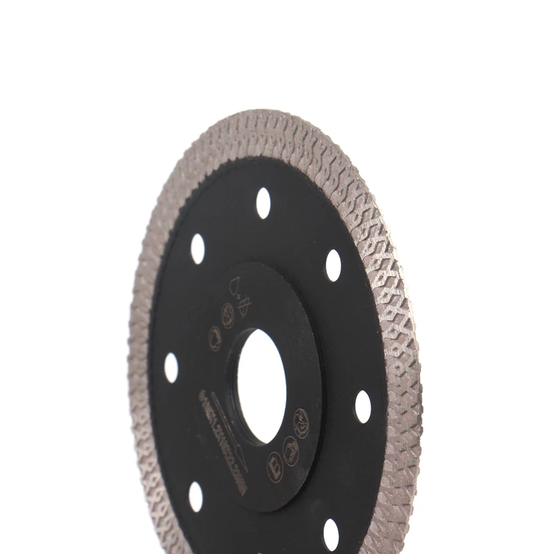 Heda lâmina de serra de diamante sinterizada quente, ferramenta de corte com abertura de 22.23mm 105-300mm para azulejo de mármore cerâmica, pedra