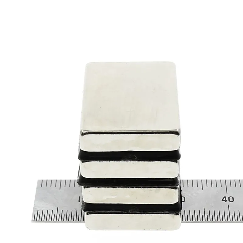 10-50PC N52 40X15X3 Mm Super Strongแผ่นแม่เหล็กแม่เหล็กหายากความหนา 3 มม.บล็อกสี่เหลี่ยมผืนผ้าNeodymium 40 มม.X 15 มม.X 3 มม.