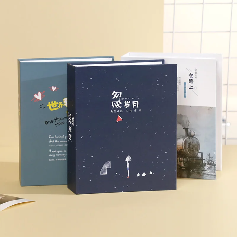 2022 New Photo Album 200 Photos Children'S Growth Book 1 PC 5 Inch Photos Storage Scrapbooking Waterproof Easy To Clean Album