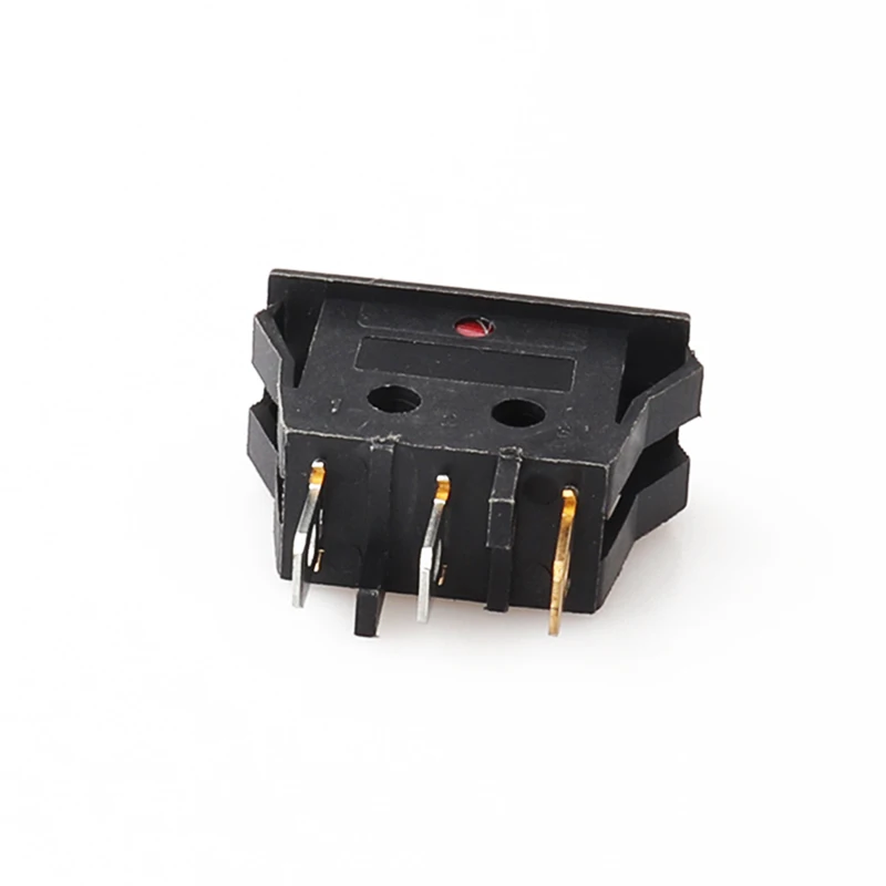KCD3-101NBV 3PIN Boot Rocker Switch Red Spst Ⅰ/0 On Off Rocker Positie Schakelaar