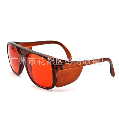 Anti radiation green 450 nm laser cutting special protective glasses goggles silk screen LOGO bp - 3111