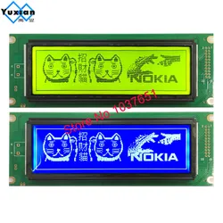 Moduł Lcd wyświetlacz 24064 niebieski zielony UCI6963 intead WG24064 LM24064DFW