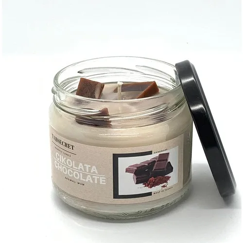 TabSecret Magnolia Series Fragmented Chocolate Flavored Candle