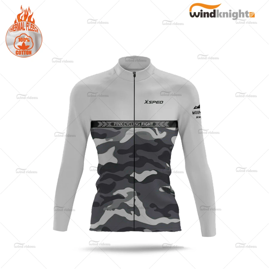 Cycling Jersey Winter Woman Thermal Fleece Long Sleeve Jacket Road Bike Uniform Keep warm sportswear