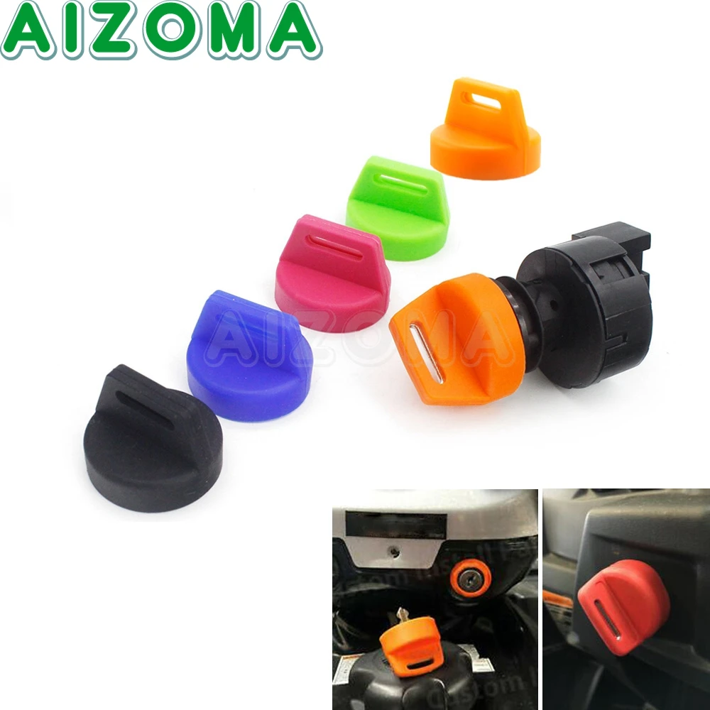 ATV Rubber Igntion Keycovers Key Cover Key Switch Protector For Polaris Sportsman Scrambler Trail Boss Magnum RZR XP 2000-2017