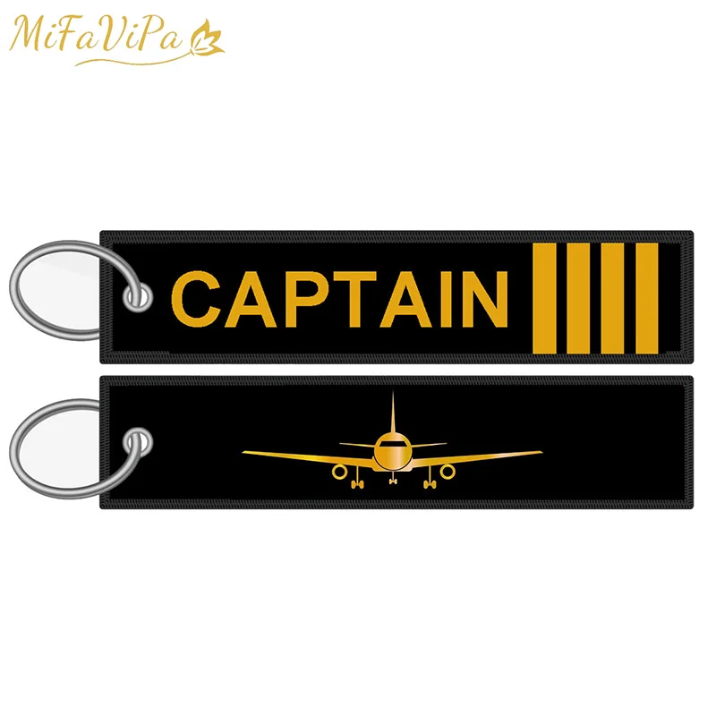 MiFaViPa 600 PCS Customize Key Chains llavero Safety Label Embroidery Customized Key Ring Chain Aviation Gifts Fashion Trinket