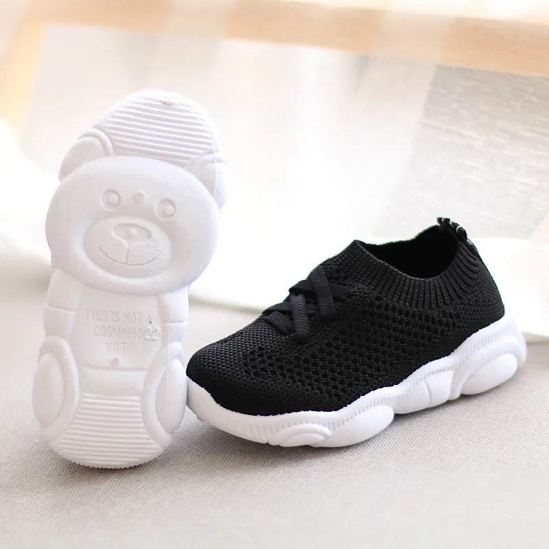 Sneakers Kids Shoes Antislip Soft Bottom Baby Sneaker Casual Flat Children size Girls Boys Sports Shoes Spring Summer