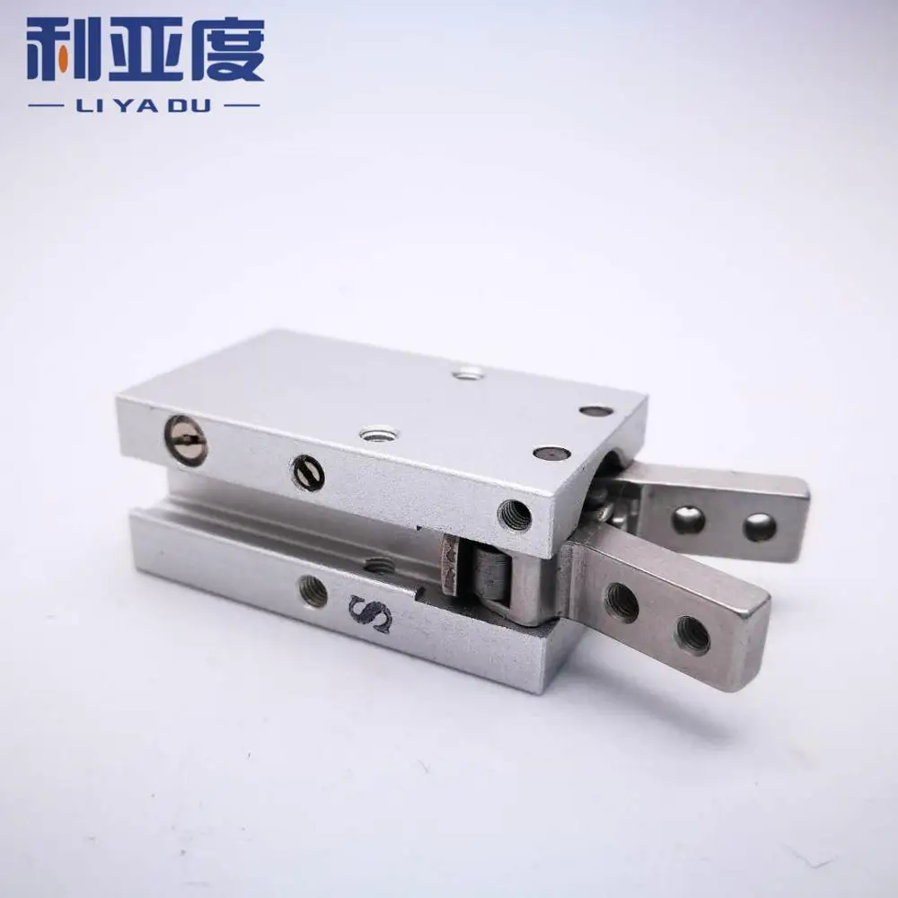 Imagem -02 - Smc-tamanhos de Abertura e Fechamento com Gás Pinça de Dedo Pneumática