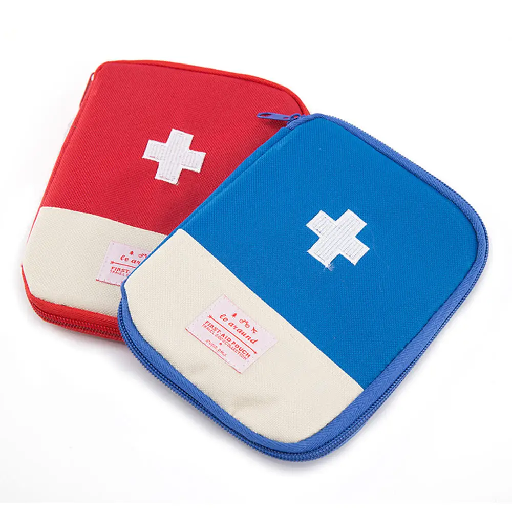 Bolsa de almacenamiento portátil para primeros auxilios, organizador de supervivencia para píldoras al aire libre, paquete de Kits de emergencia, accesorios de viaje