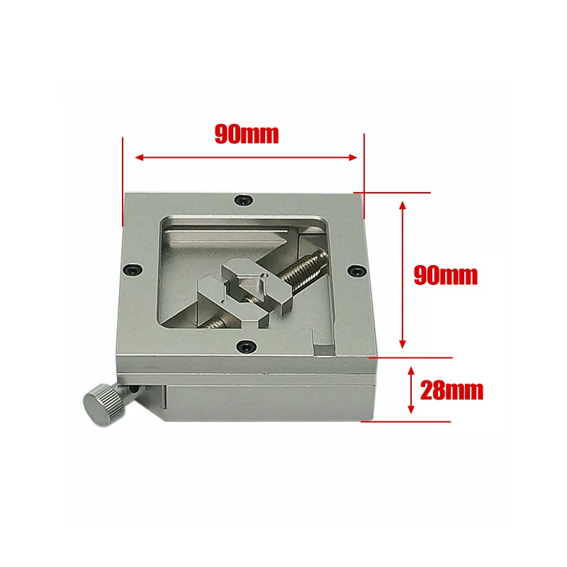 90X90mm BGA Reballing Station Stencils Template Holder Reflow Station Accessory PCB Chip Soldering Repair Template Holder