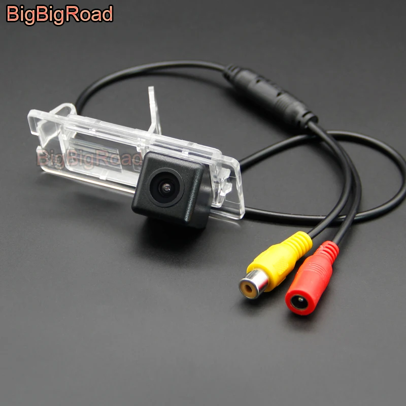 

BigBigRoad Vehicle Wireless Rear View Parking Camera HD Color Image For Nissan Terrano For Renault Dacia Duster 2010 - 2015